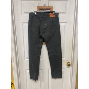 Levis 502 Mens Gray Jeans W34 L34 Regular Fit Denim Pants